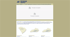 Desktop Screenshot of exteriorsupply.com